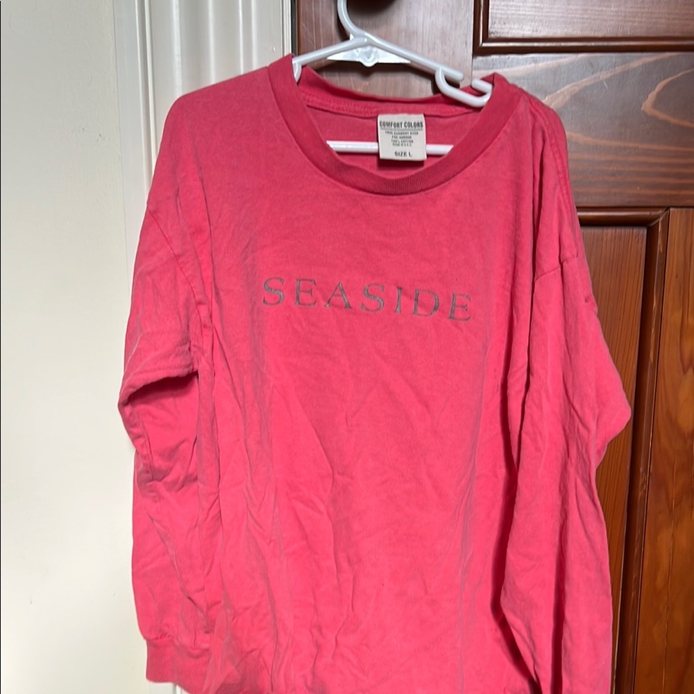 Seaside Pink Long Sleeve Shirt